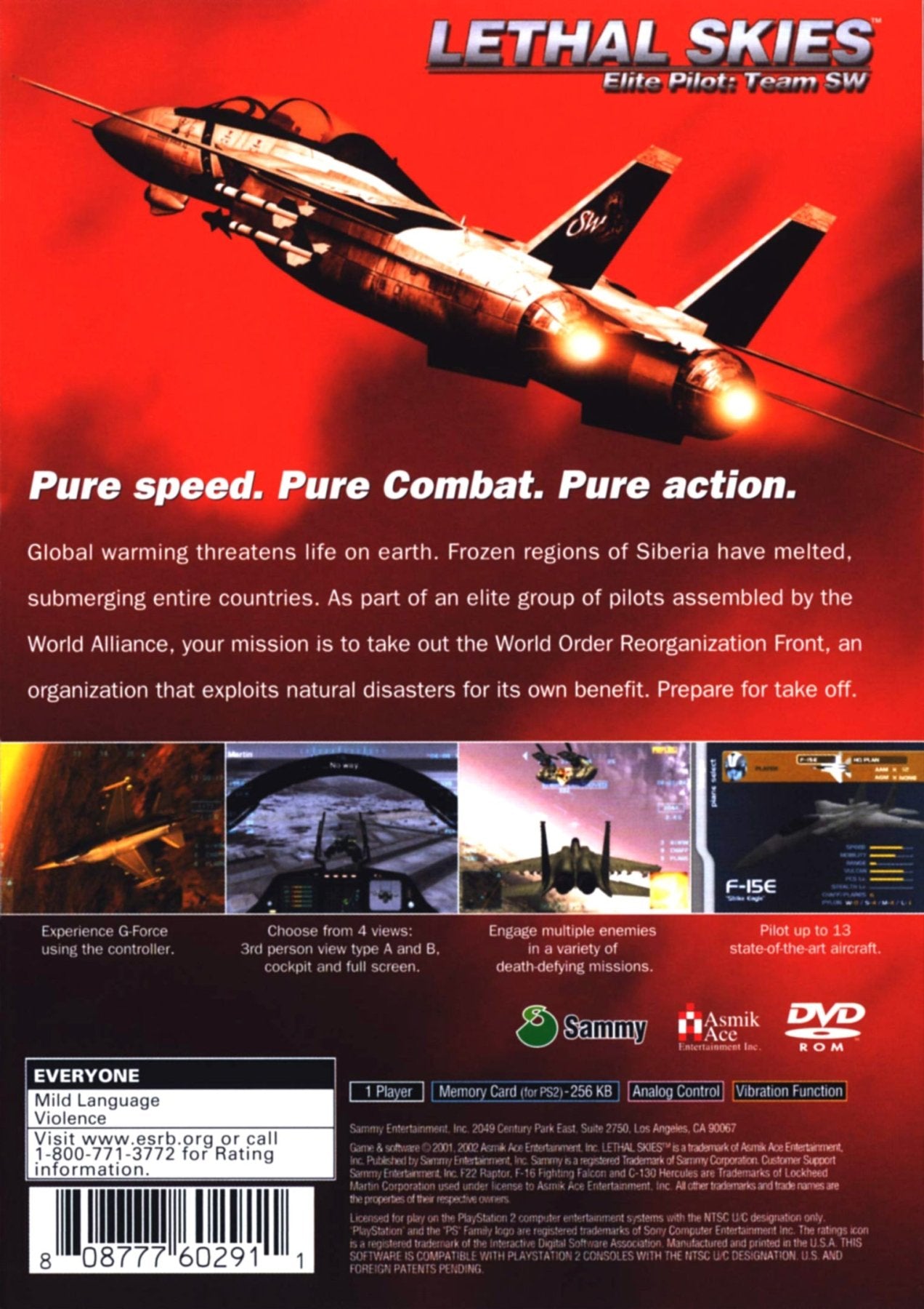 Lethal Skies - Playstation 2 - Retro Island Gaming