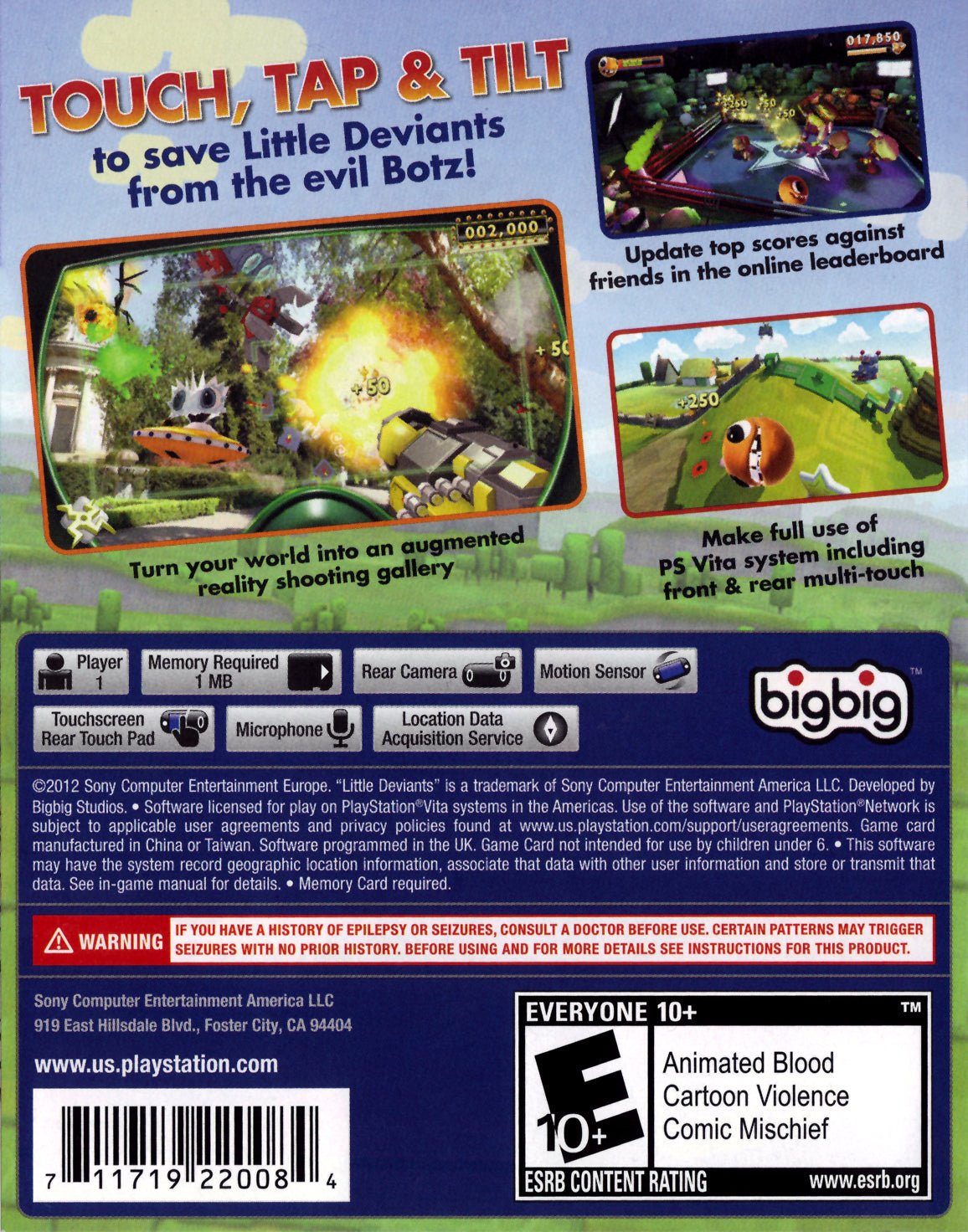 Little Deviants - Playstation Vita - Retro Island Gaming