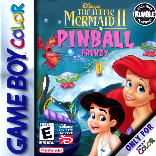 Little Mermaid 2 Pinball Frenzy - GameBoy Color - Retro Island Gaming