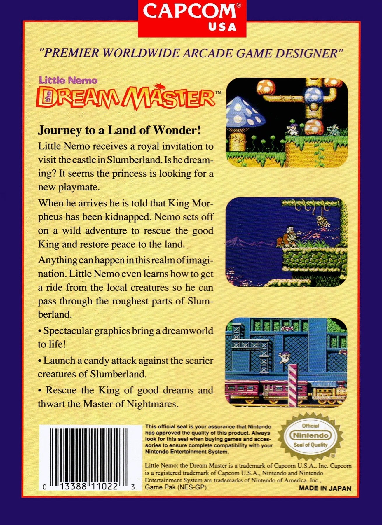 Little Nemo The Dream Master - NES - Retro Island Gaming