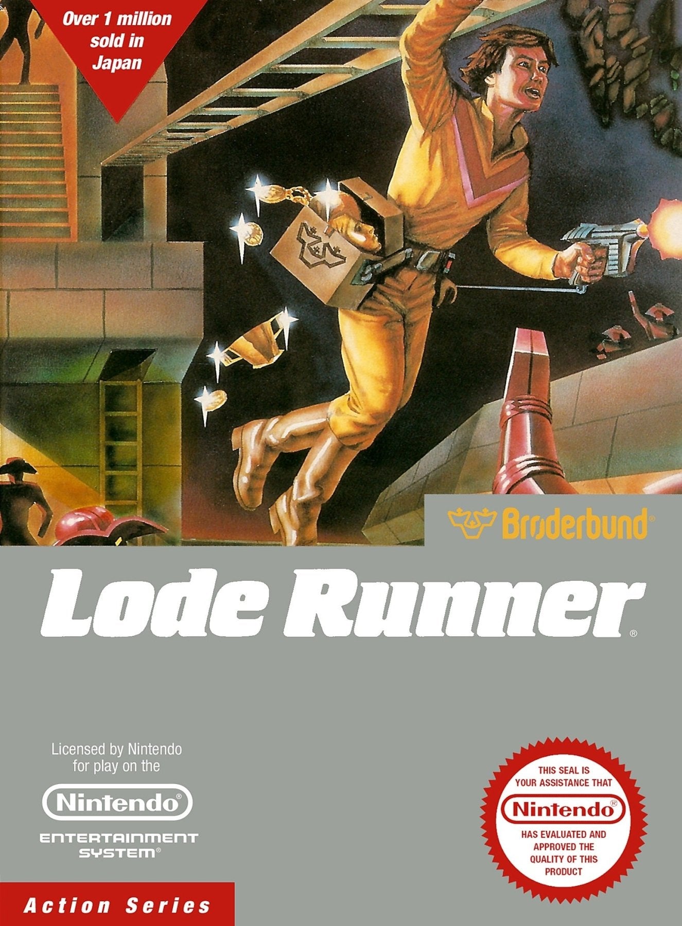 Lode Runner [5 Screw] - NES - Retro Island Gaming