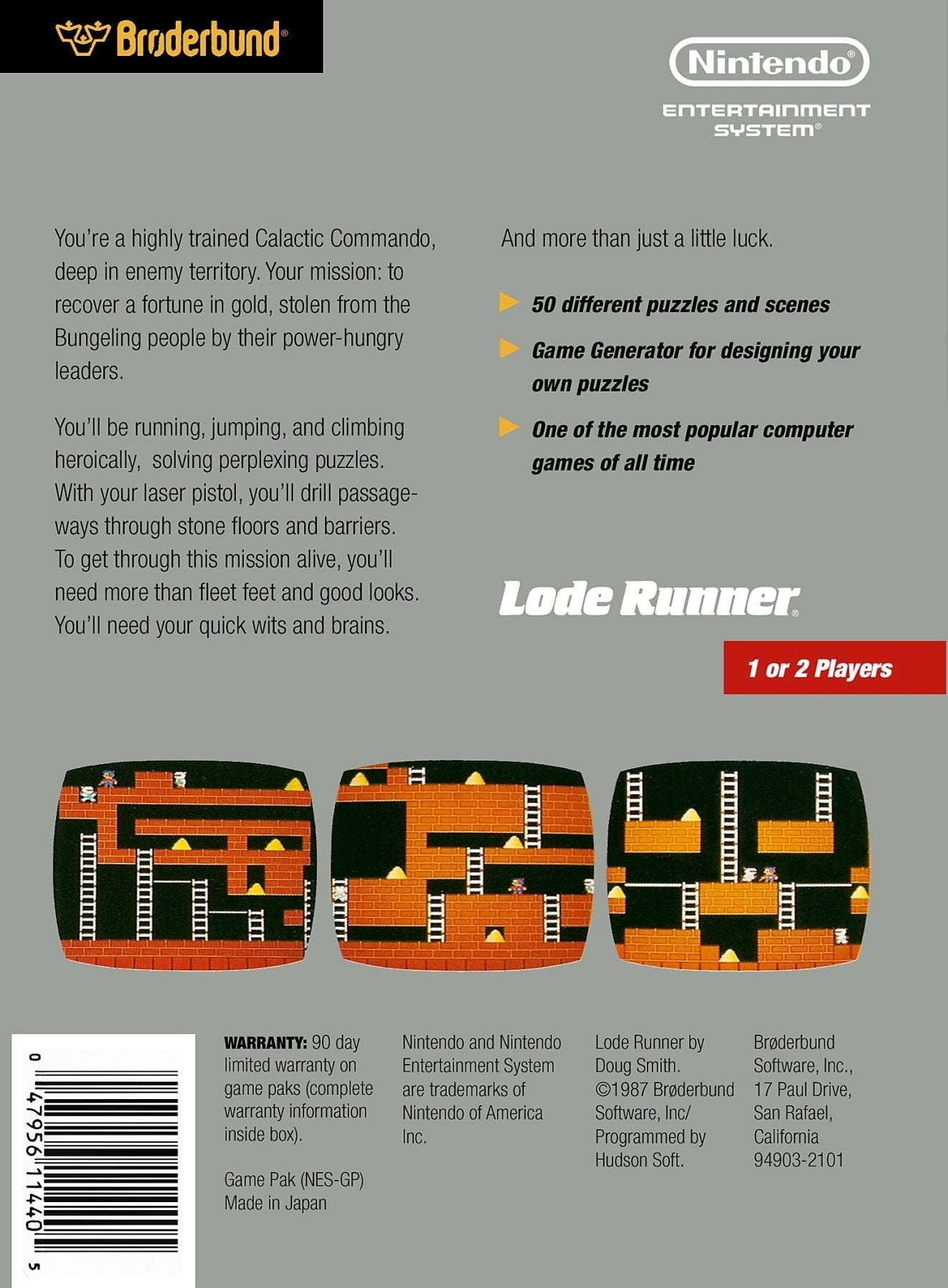 Lode Runner - NES - Retro Island Gaming