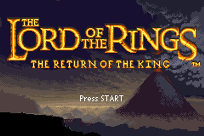 Lord of the Rings Return of the King - GameBoy Advance - Retro Island Gaming