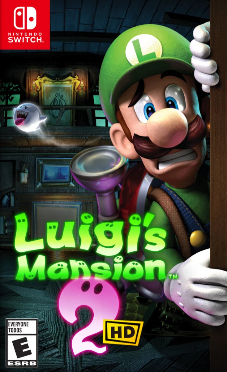 Luigi’s Mansion 2 HD - Switch [PREORDER] - Retro Island Gaming