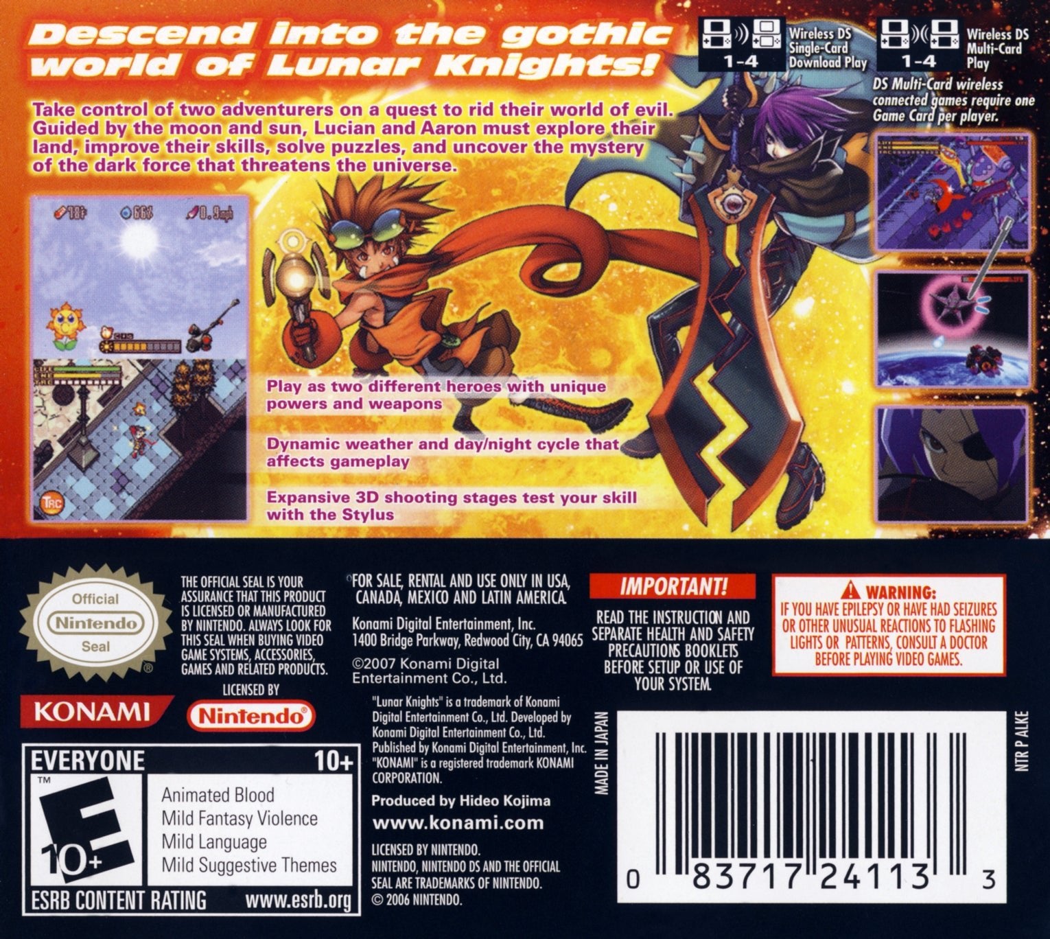 Lunar Knights - Nintendo DS - Retro Island Gaming