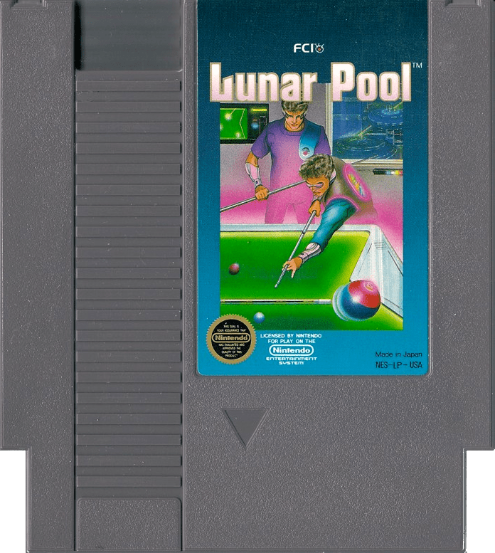 Lunar Pool [5 Screw] - NES - Retro Island Gaming