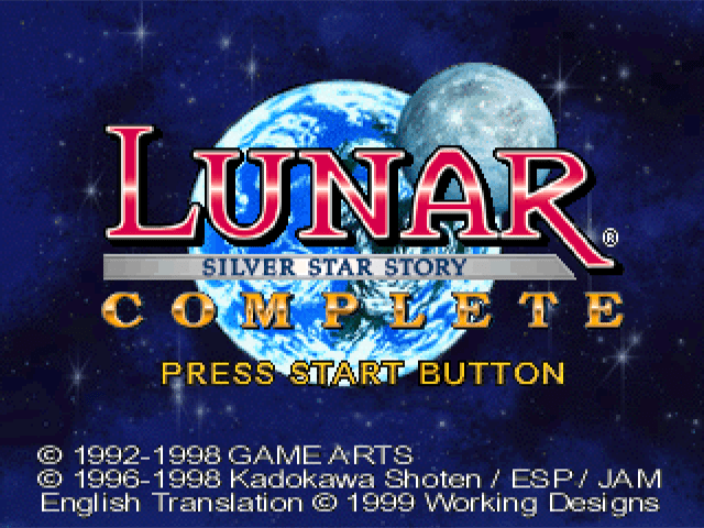 Lunar Silver Star Story Complete - Playstation - Retro Island Gaming
