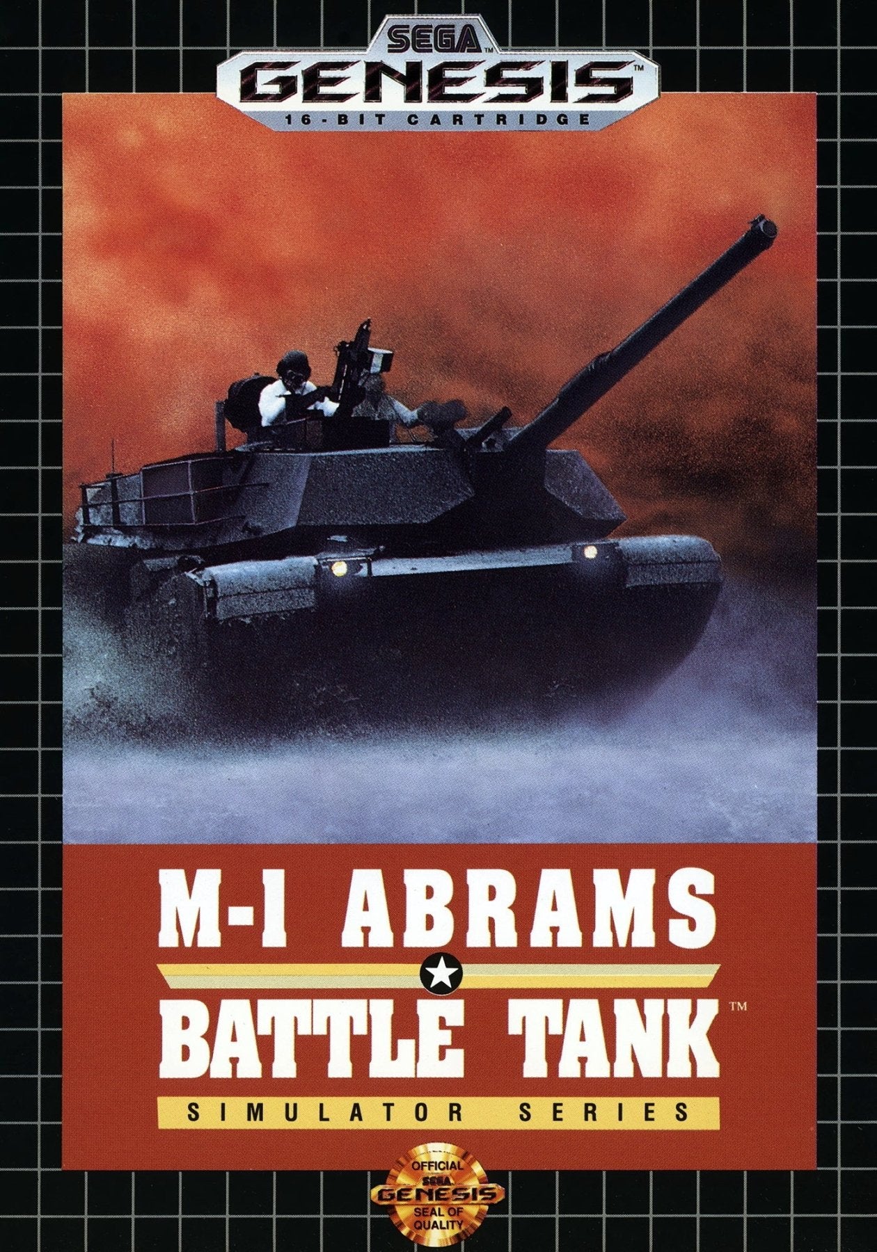 M - 1 Abrams Battle Tank - Sega Genesis - Retro Island Gaming