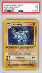 Machamp [1st Edition] 8 - Pokemon Base Set - Retro Island Gaming