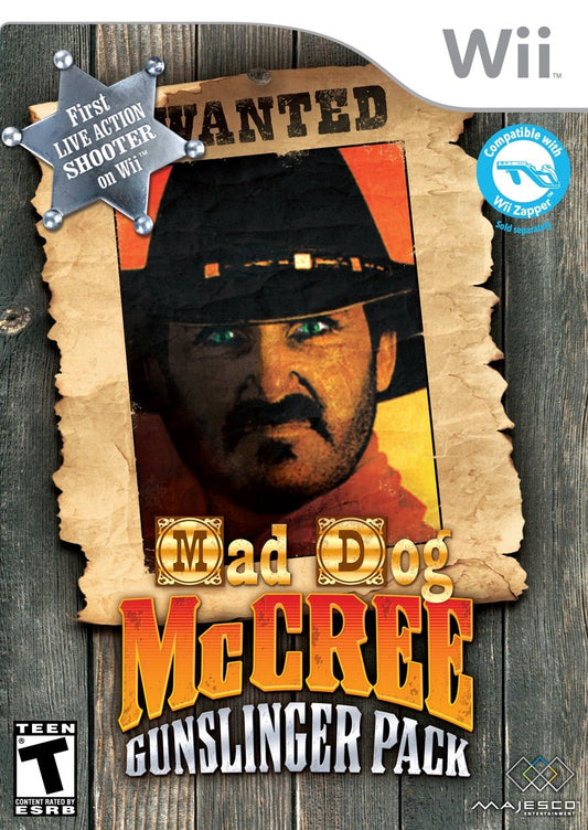 Mad Dog McCree: Gunslinger Pack - Wii - Retro Island Gaming