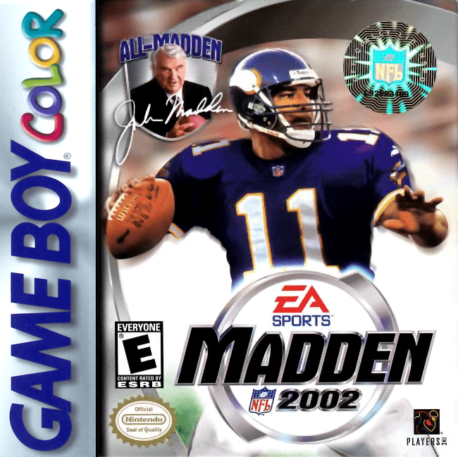 Madden 2002 - GameBoy Color - Retro Island Gaming