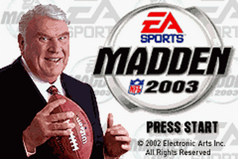 Madden 2003 - GameBoy Advance - Retro Island Gaming