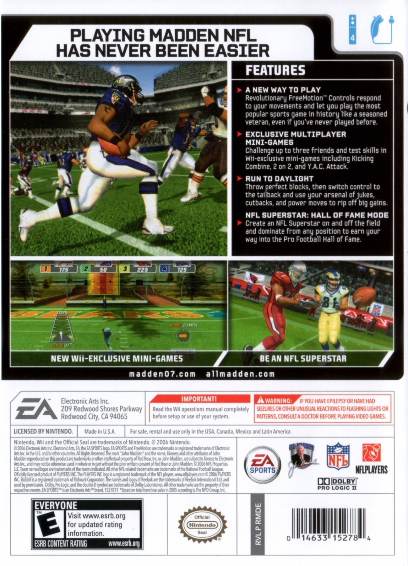 Madden 2007 - Wii - Retro Island Gaming
