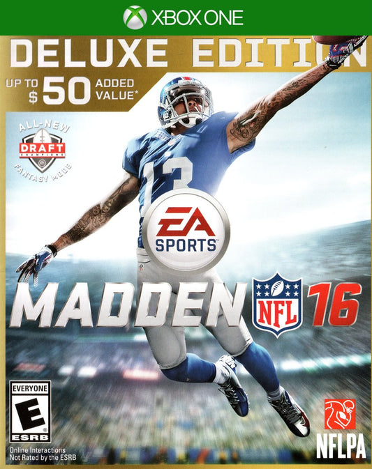 Madden NFL 16 Deluxe Edition - Xbox One - Retro Island Gaming