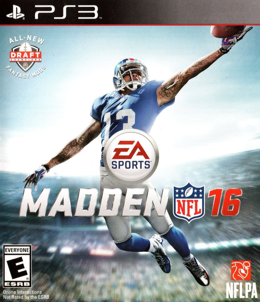 Madden NFL 16 - Playstation 3 - Retro Island Gaming