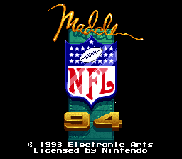 Madden NFL '94 - Super Nintendo - Retro Island Gaming