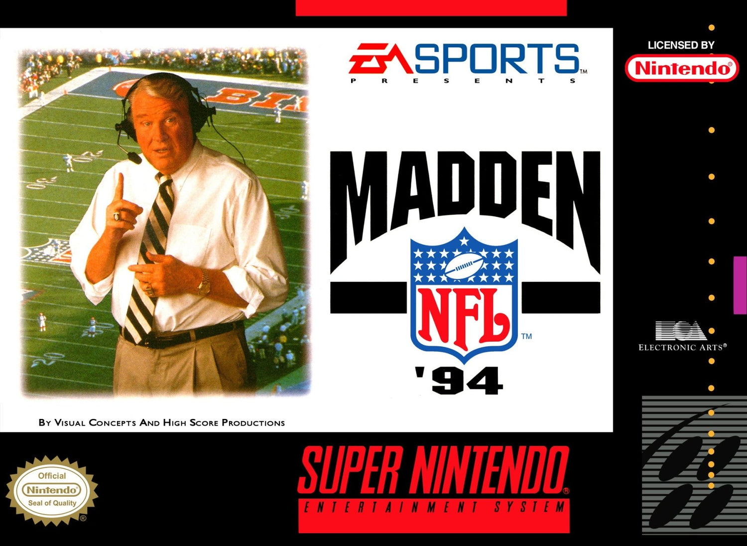 Madden NFL '94 - Super Nintendo - Retro Island Gaming