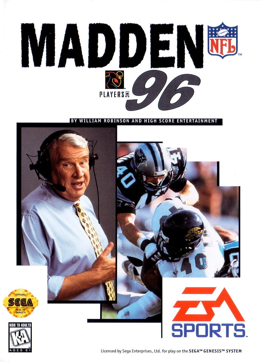 Madden NFL 96 - Sega Genesis - Retro Island Gaming