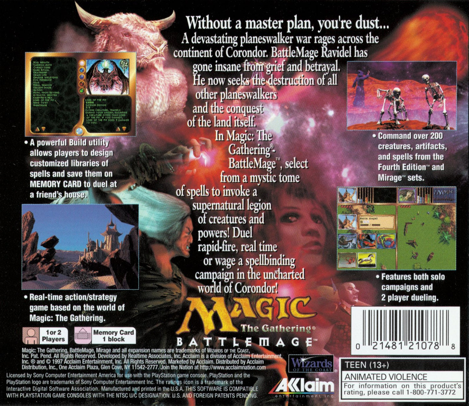 Magic The Gathering Battlemage - Playstation - Retro Island Gaming