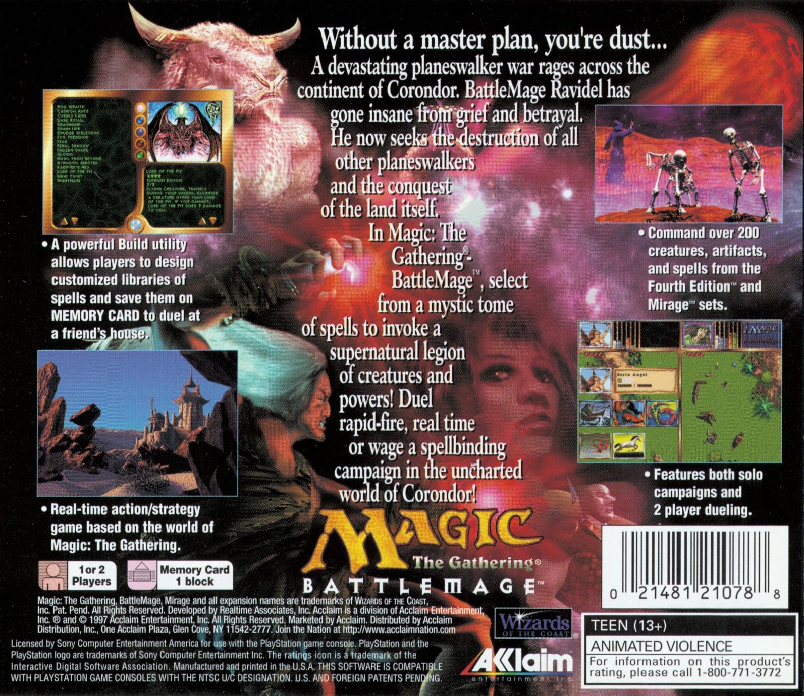 Magic The Gathering Battlemage - Playstation - Retro Island Gaming
