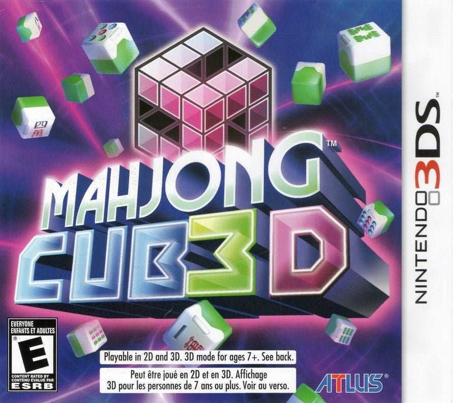 Mahjong Cub3d - Nintendo 3DS - Retro Island Gaming