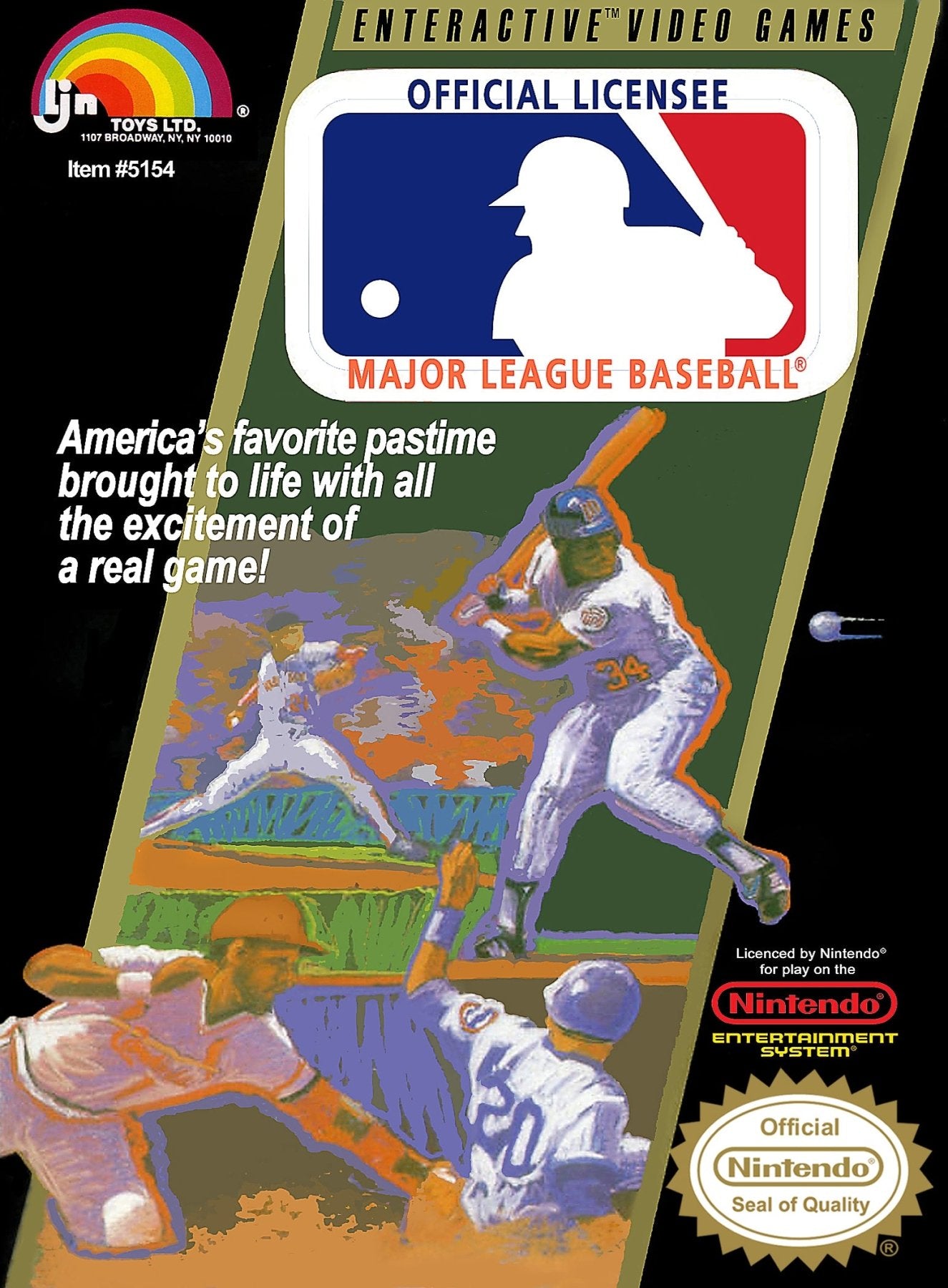 Major League Baseball - NES - Retro Island Gaming
