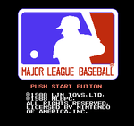 Major League Baseball - NES - Retro Island Gaming