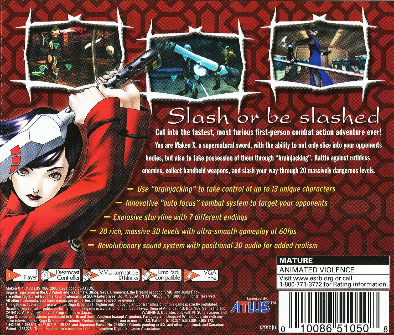 Maken X - Sega Dreamcast - Retro Island Gaming