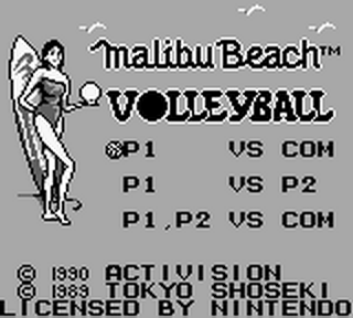 Malibu Beach Volleyball - GameBoy - Retro Island Gaming