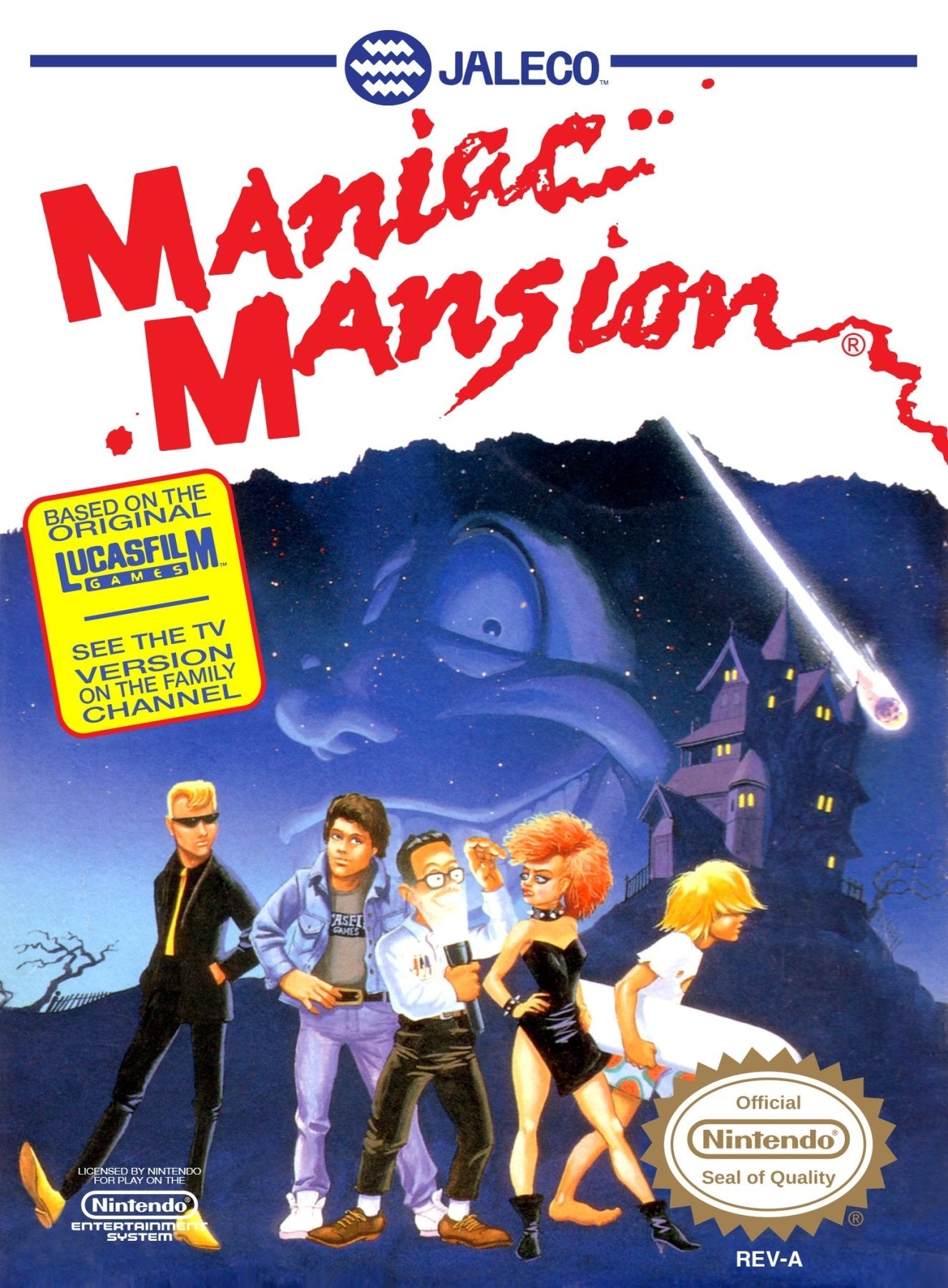 Maniac Mansion - NES - Retro Island Gaming
