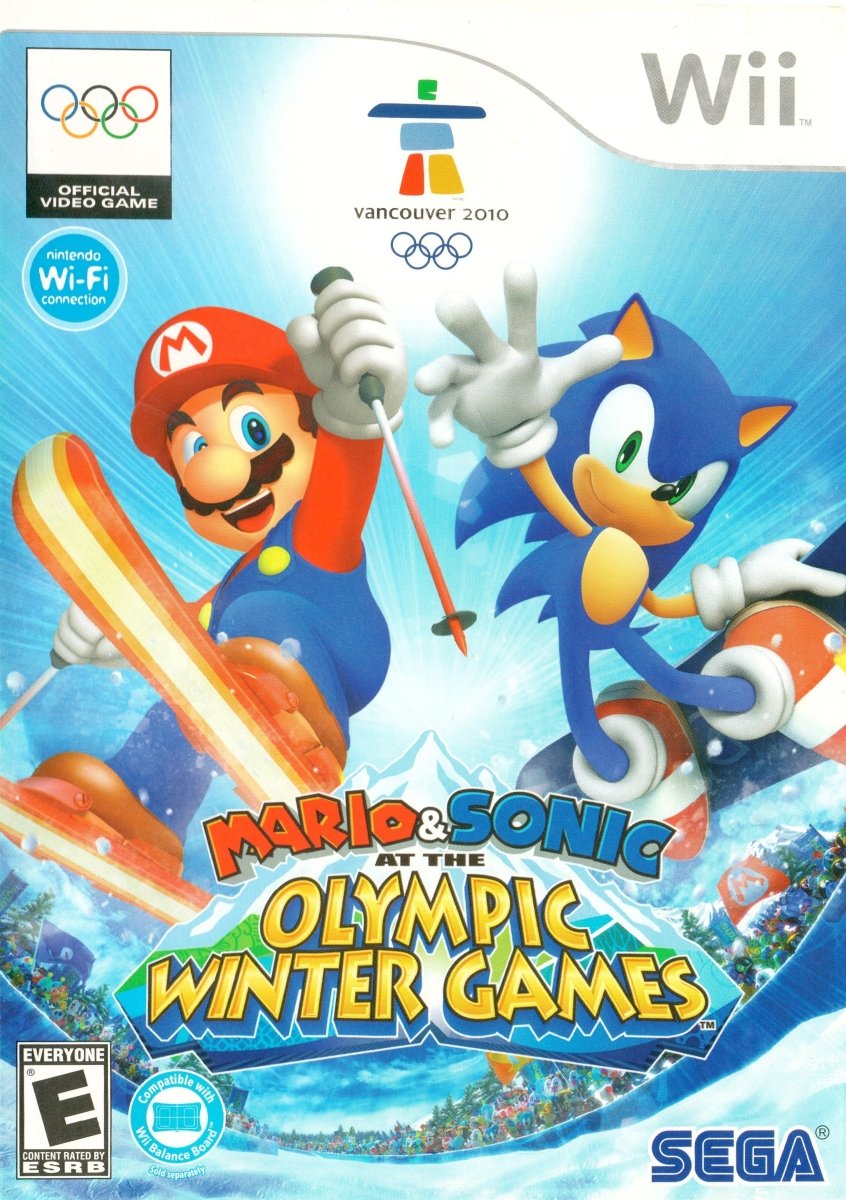 Mario and Sonic at the Olympic Winter Games - Wii - Retro Island Gaming