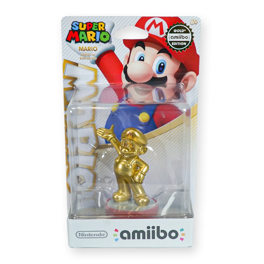 Mario - Gold Edition - Super Mario Series Amiibo - Retro Island Gaming
