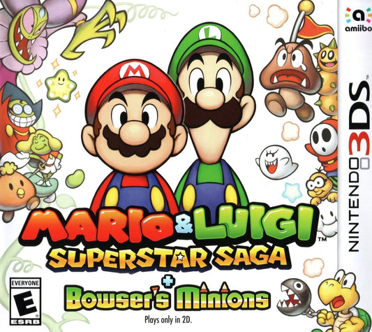 Mario & Luigi: Superstar Saga + Bowser's Minions - Nintendo 3DS - Retro Island Gaming