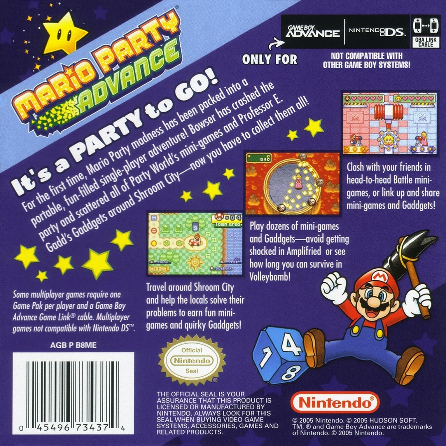 Mario Party Advance - GameBoy Advance - Retro Island Gaming