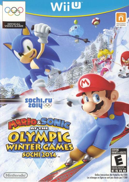 Mario & Sonic at the Sochi 2014 Olympic Games - Wii U - Retro Island Gaming