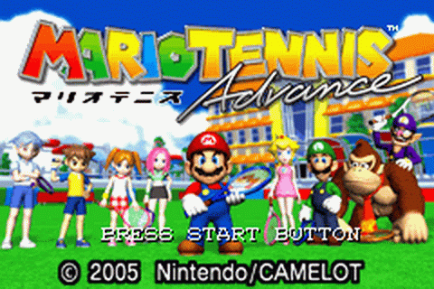 Mario Tennis Advance - JP GameBoy Advance - Retro Island Gaming