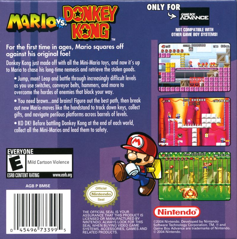 Mario vs. Donkey Kong [Not for Resale] - GameBoy Advance - Retro Island Gaming