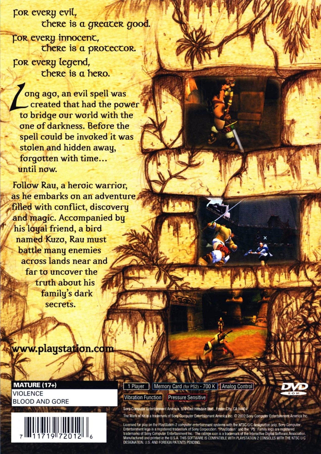 Mark of Kri - Playstation 2 - Retro Island Gaming