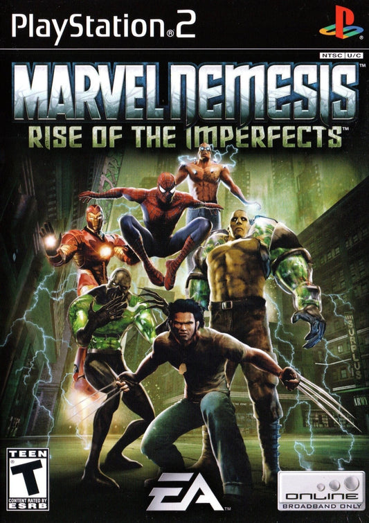 Marvel Nemesis Rise of the Imperfects - Playstation 2 - Retro Island Gaming