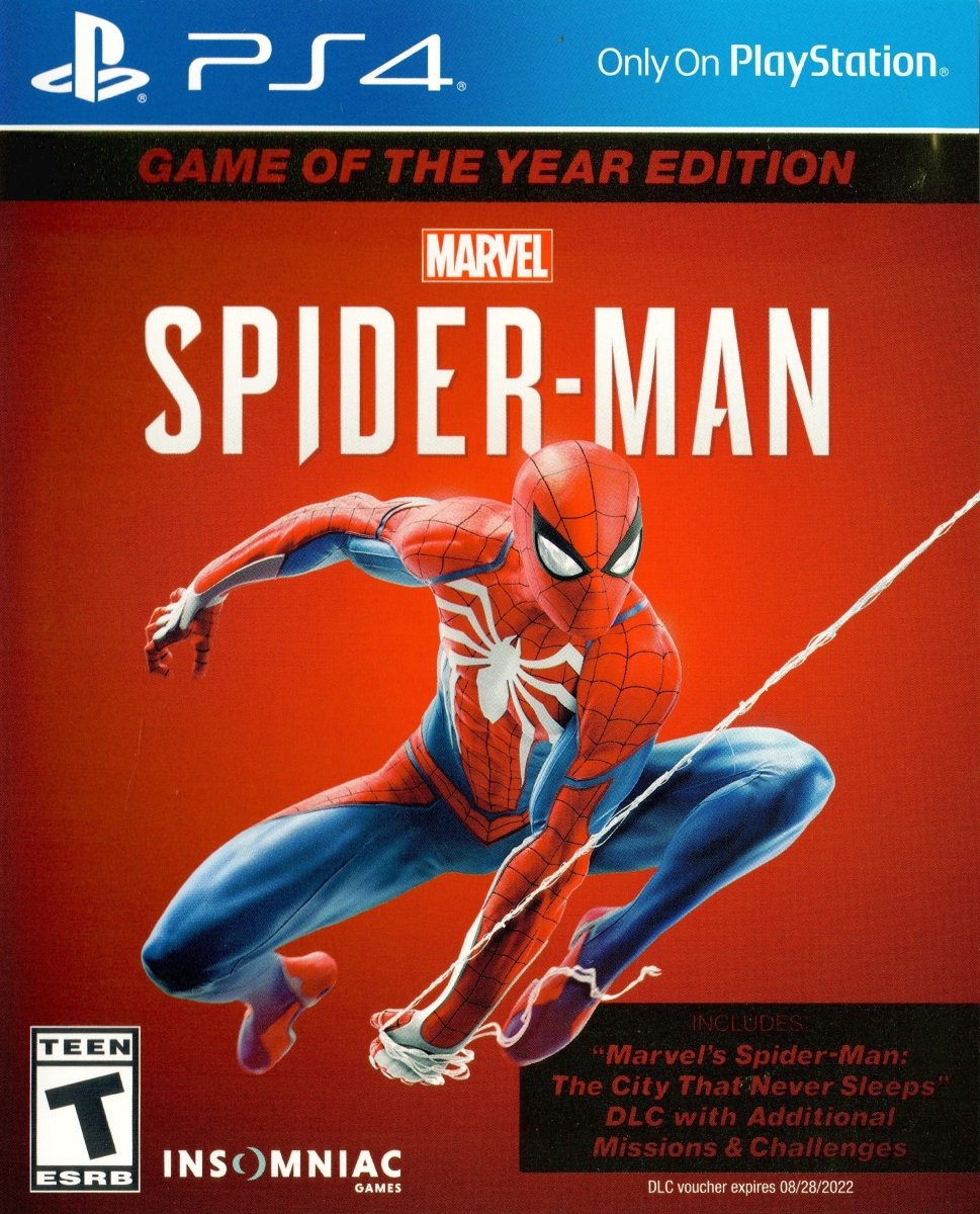 Marvel Spiderman [Game of the Year] - Playstation 4 - Retro Island Gaming