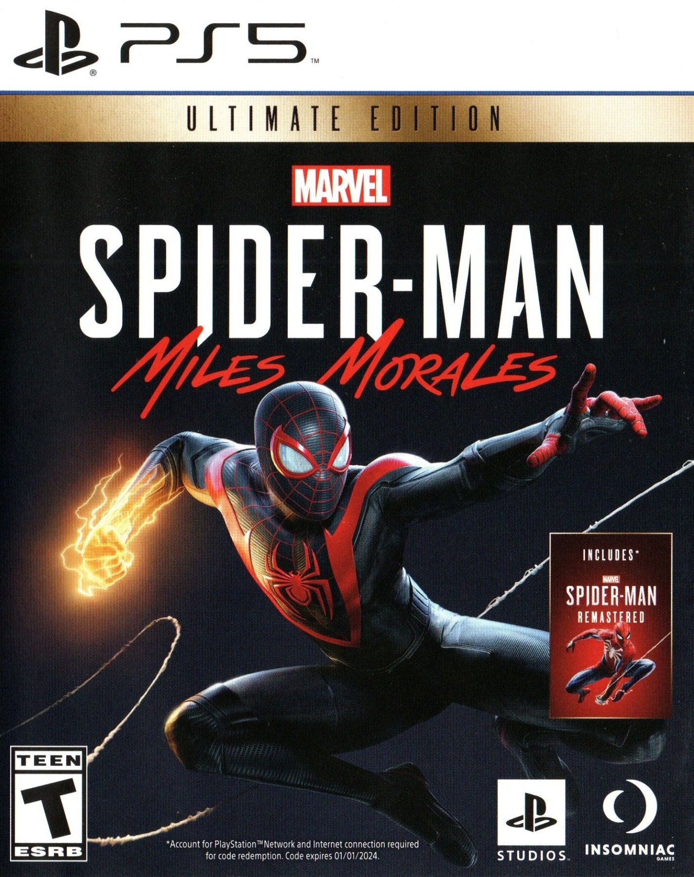 Marvel Spiderman: Miles Morales [Ultimate Edition] - Playstation 5 - Retro Island Gaming