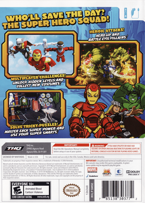 Marvel Super Hero Squad: The Infinity Gauntlet - Wii - Retro Island Gaming