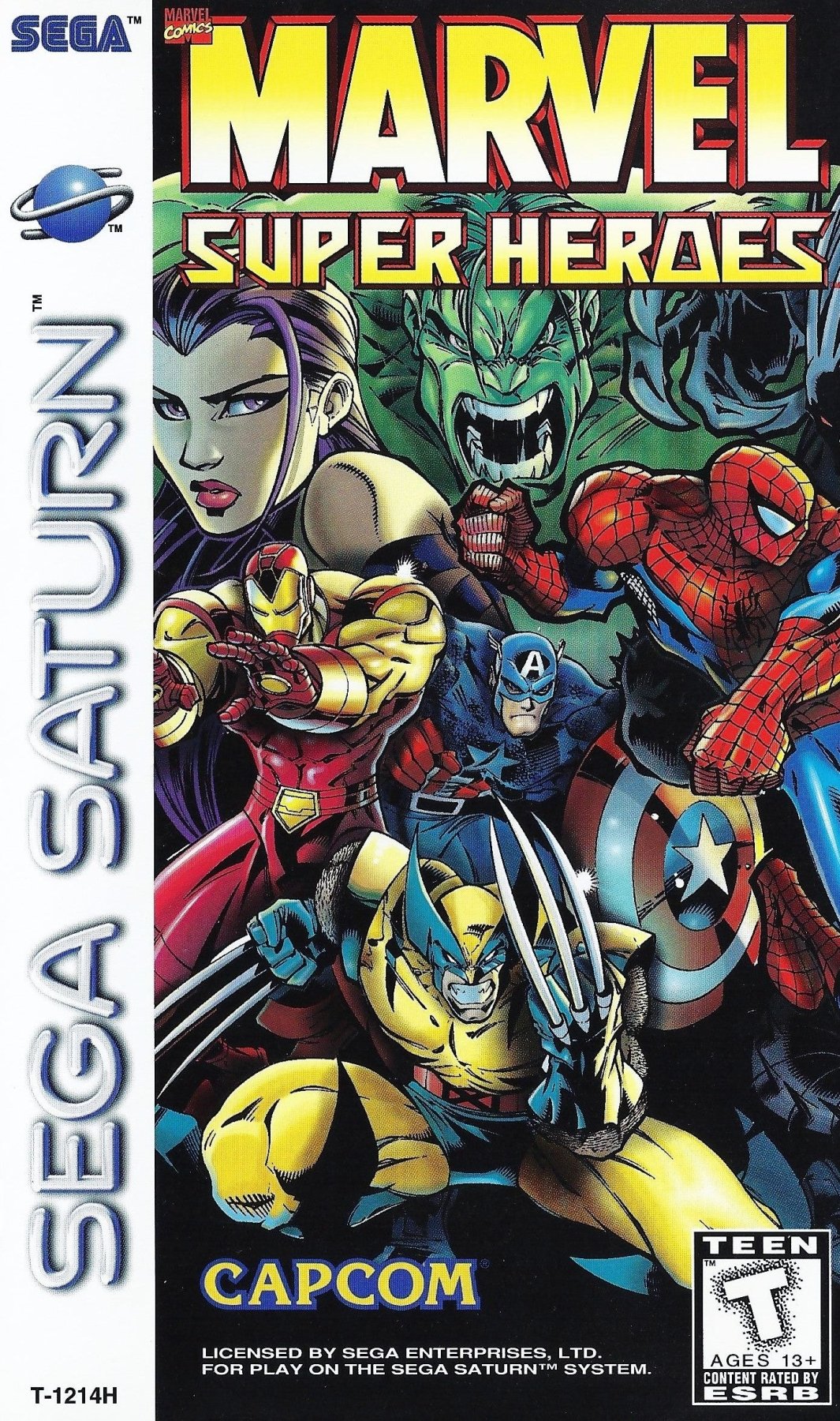 Marvel Super Heroes - Sega Saturn - Retro Island Gaming