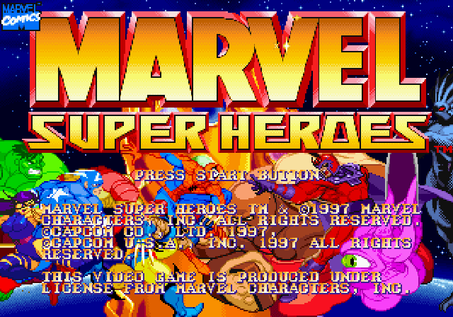 Marvel Super Heroes - Sega Saturn - Retro Island Gaming