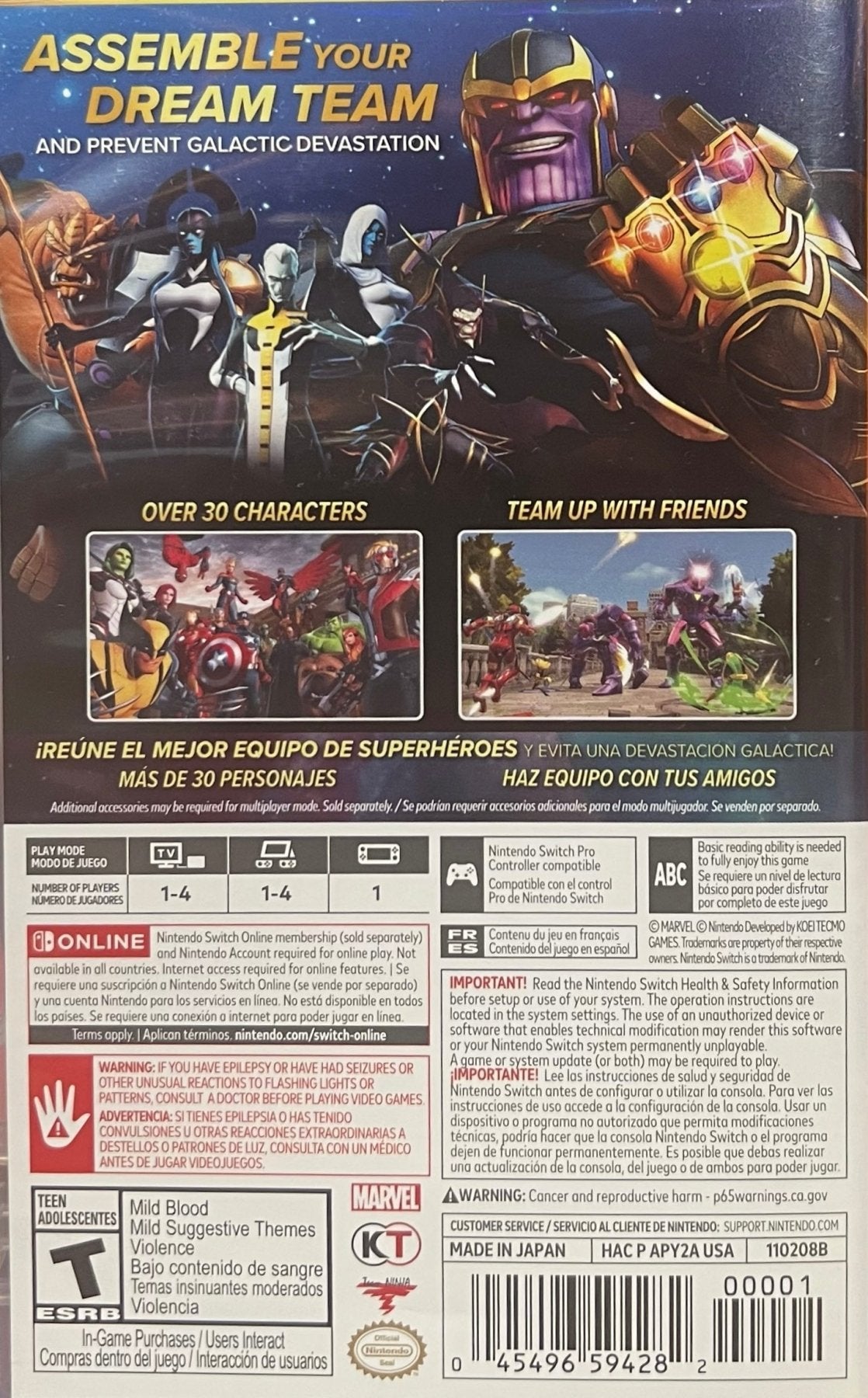 Marvel Ultimate Alliance 3: The Black Order - Nintendo Switch - Retro Island Gaming