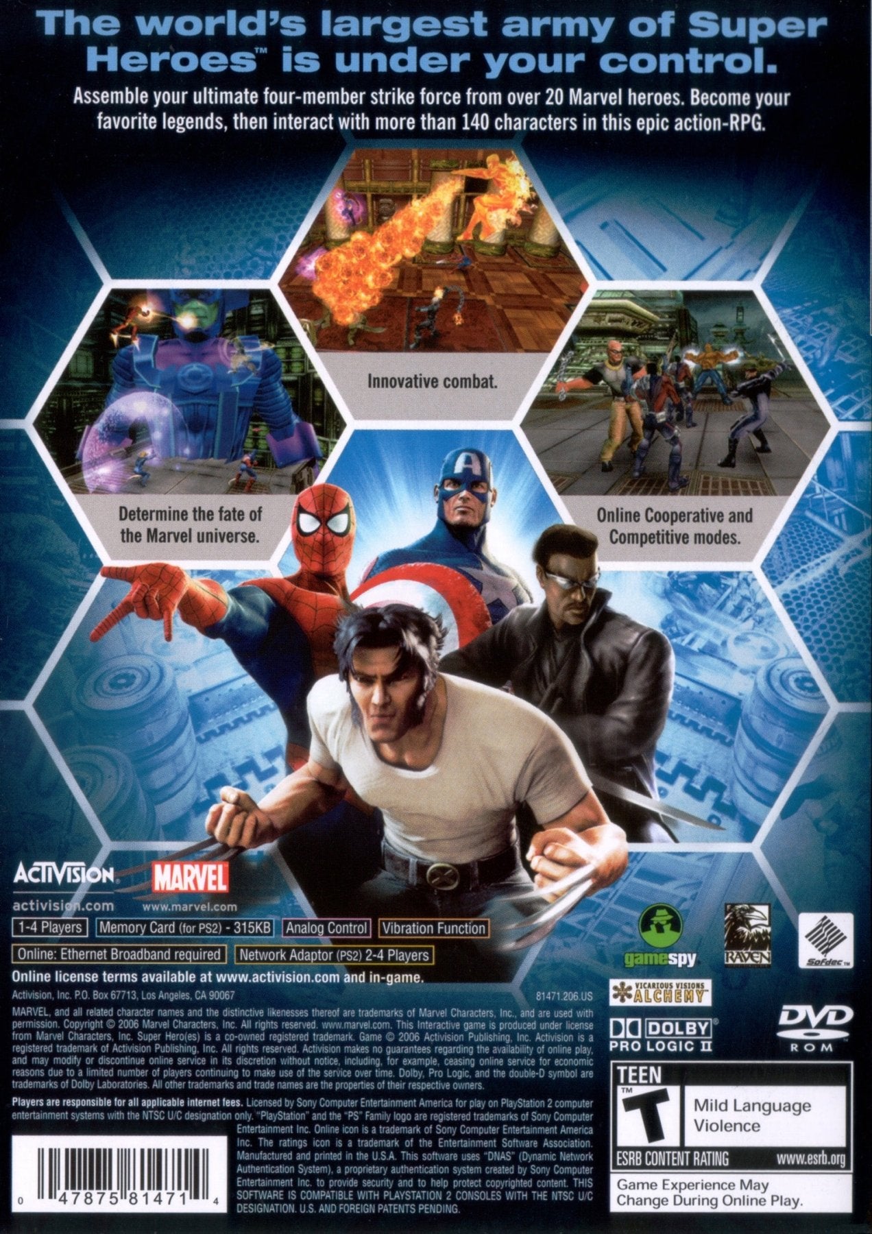 Marvel Ultimate Alliance - Playstation 2 - Retro Island Gaming