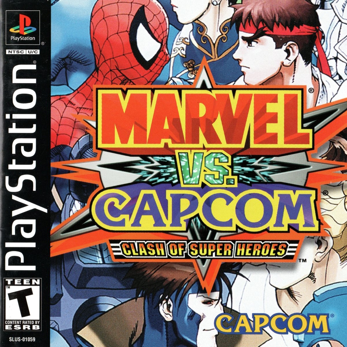 Marvel vs. Capcom Clash of Super Heroes - Playstation - Retro Island Gaming