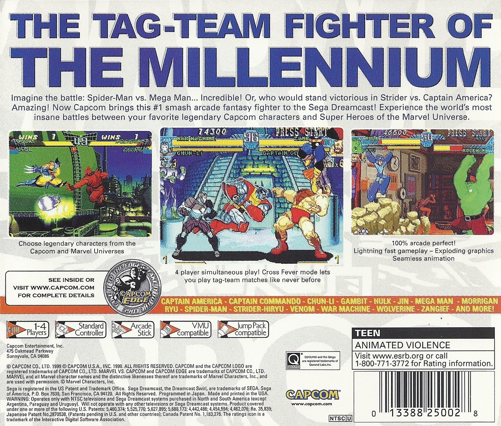 Marvel vs Capcom [Sega All Stars] - Sega Dreamcast - Retro Island Gaming