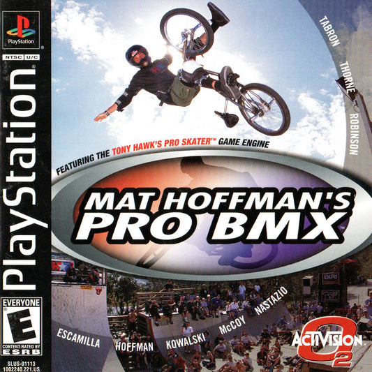 Mat Hoffman's Pro BMX - Playstation - Retro Island Gaming