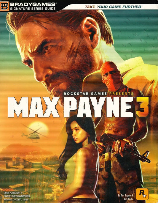 Max Payne 3 BradyGames Signature Series Guide - Guide Book - Retro Island Gaming